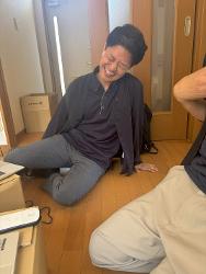 痛そうなIさん